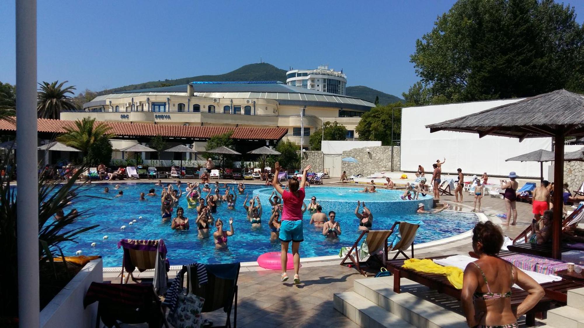 Hotel Slovenska Plaza Standard Budva Exterior photo